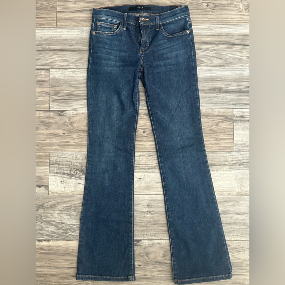 Joe's Jeans Classic Blair Dark Blue Women's Petite Bootcut Jeans Size 25